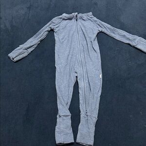 Little Sleepies Striped Blue Kids Pajamas